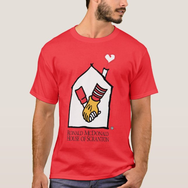 Camiseta Mãos de Ronald McDonald (Frente)