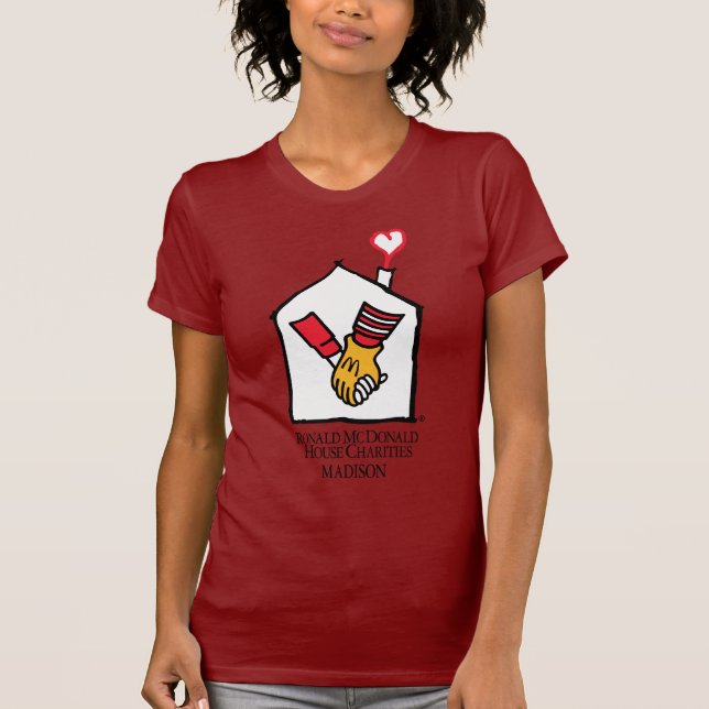 Camiseta Mãos de Ronald McDonald (Frente)
