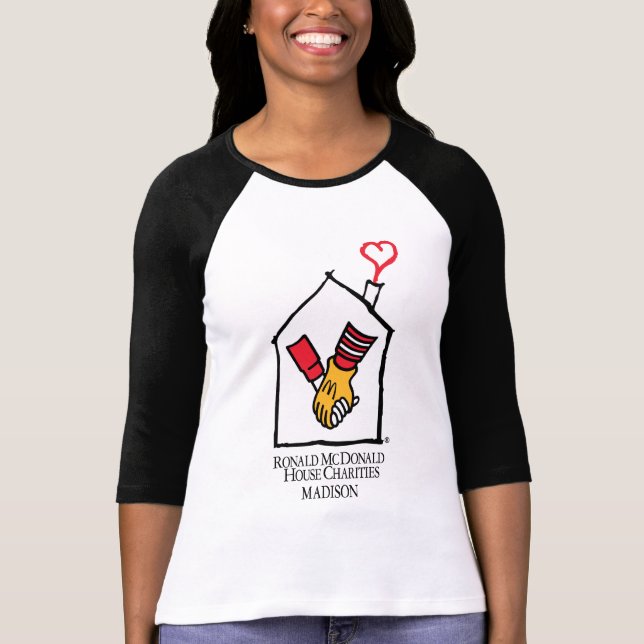 Camiseta Mãos de Ronald McDonald (Frente)