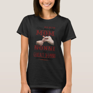 Camiseta Mãos Deus Me Deu Três Títulos Mãe Não E Excelente