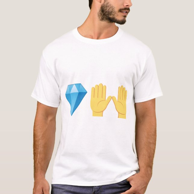 Camiseta Mãos Diamantes (Frente)