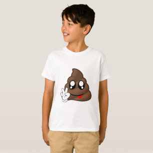 Camiseta Mãos do sinal de paz de Emoji do tombadilho