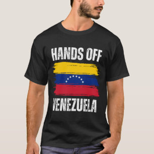 Camiseta Mãos Fora da Venezuela