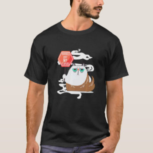Camiseta Mãos Fora das Minhas Glândulas Design de Arte de G