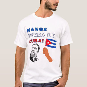 Camiseta Mãos fora de Cuba!