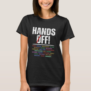 Camiseta Mãos Fora Protesto Segurança Social E Medicare Pro