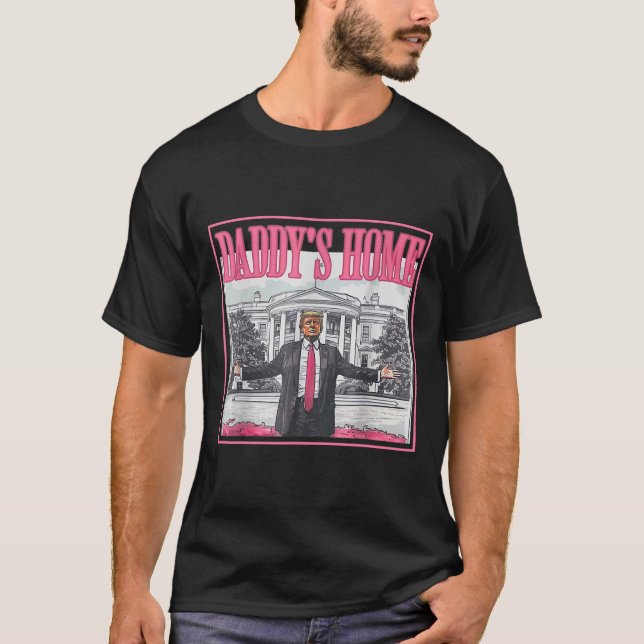 Camiseta Mãos Na Frente Da Casa Do Pai Branco (Frente)