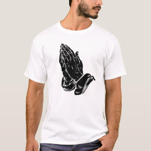 Camiseta Mãos Na Oração