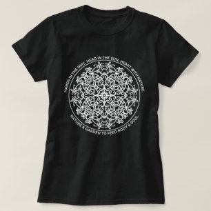 Camiseta Mãos na Sujeira, Cabeça no Sol, Gardenin