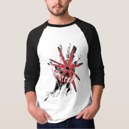 Camiseta Mãos perfuradas de unhas