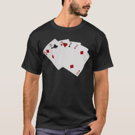 Camiseta Mãos Poker - Hetero - Seis A Duas
