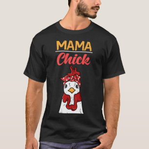 Camiseta Mãozinha louca Lady Chicken Mãe