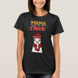Camiseta Mãozinha louca Lady Chicken Mãe