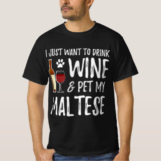 Camiseta Mãozinho de cão amante de vinho mãe| Amantes engra
