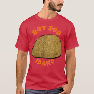 Camiseta Map Boise Idaho Home State Of Idaho Boy See Idaho