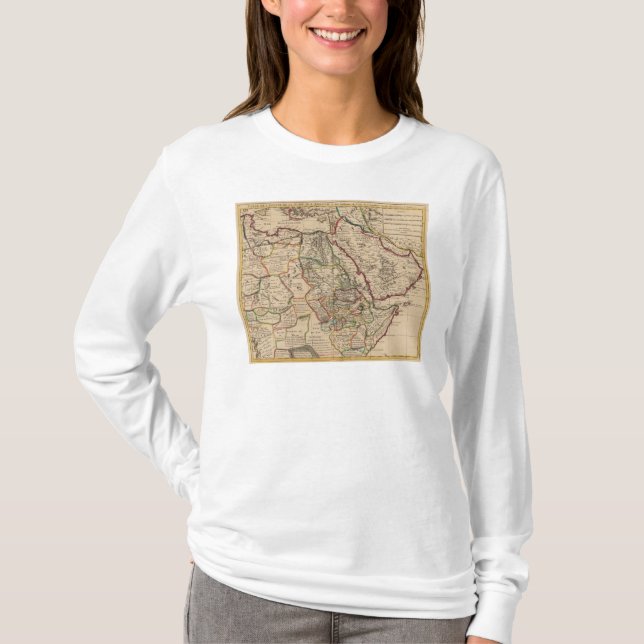 Camiseta Mapa africano (Frente)