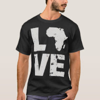 Mapa Africano do Continente I Love Africa