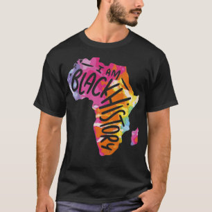 Camiseta Mapa Africano Orgulhoso Cores África História Negr