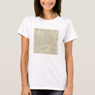 Camiseta Mapa antigo do chifre de África
