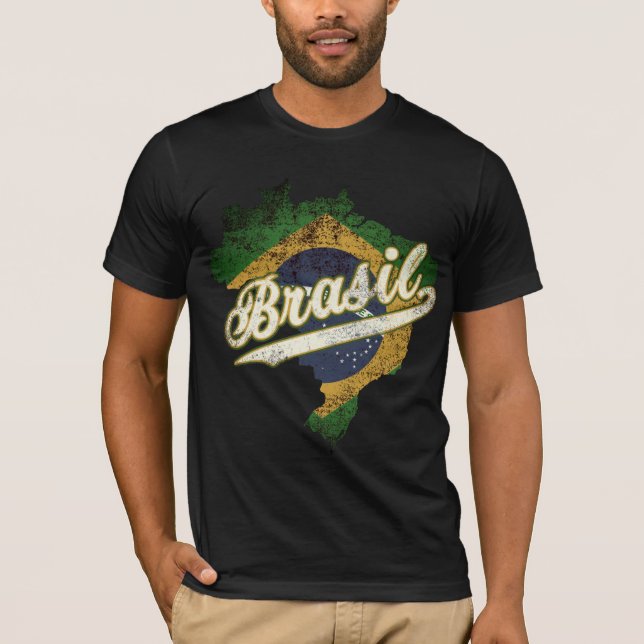 Camiseta Mapa Brasil (Frente)