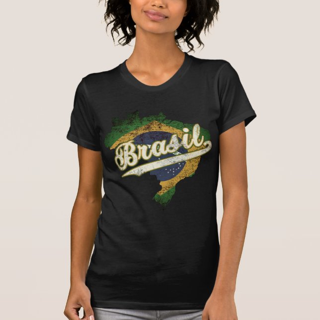 Camiseta Mapa Brasil (Frente)