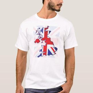Camiseta Mapa BRITÂNICO