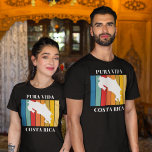 Camiseta Mapa Colorido de Souvenir na Costa Rica<br><div class="desc">Um souvenir colorido,  a Costa Rica,  mapeia a camiseta design,  perfeita para quem ama o belo pequeno país da América Central.</div>