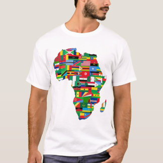 Camiseta Mapa da África