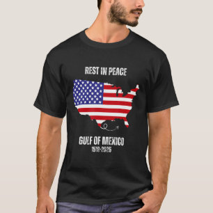 Camiseta Mapa da América Golfo do México Presidente Golfo d