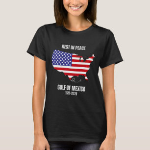 Camiseta Mapa da América Golfo do México Presidente Golfo d
