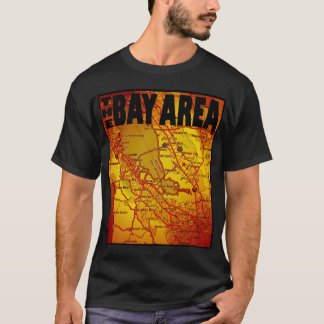 Camiseta Mapa da área de compartimento