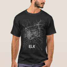 Mapa da cidade de Elx (LETRAS GRANDES)