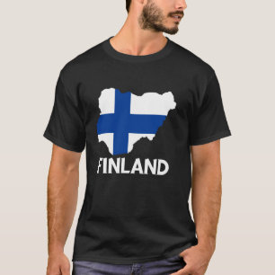 Camiseta Mapa da Finlândia Raízes Finlandesas Orgulho Finla