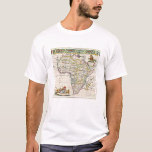 Camiseta Mapa da nova África de África