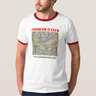 Camiseta Mapa da ofensiva de WW2 Ardennes