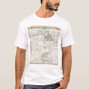 Camiseta Mapa da seção de T20S R24E Tulare County