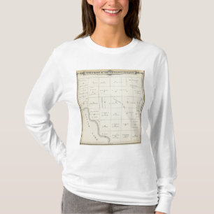 Camiseta Mapa da seção de T21S R22E Tulare County