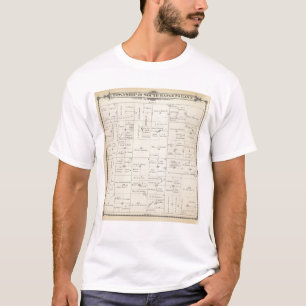 Camiseta Mapa da seção de T22S R24E Tulare County