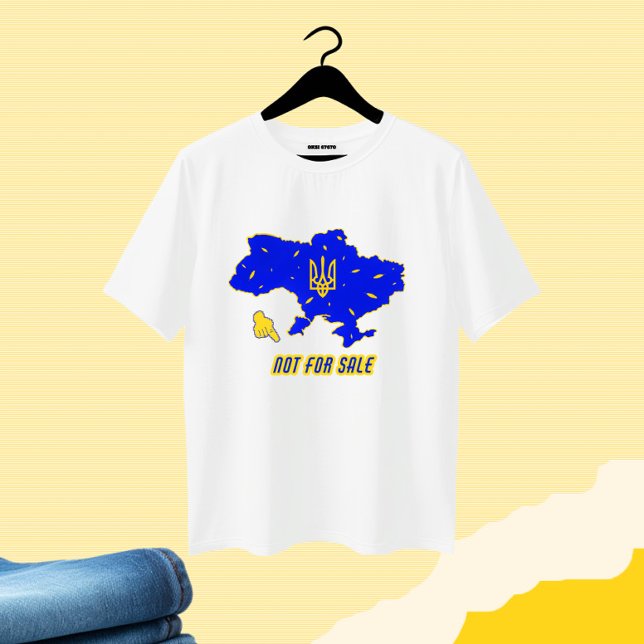 Camiseta Mapa da Ucrânia (Criador carregado)
