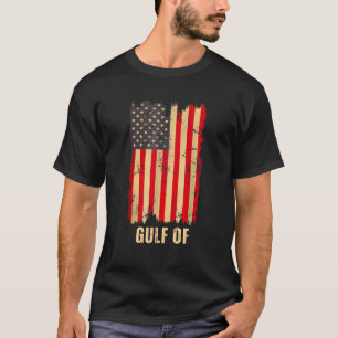 Camiseta Mapa das Bandeiras do México nos EUA 4 de julho