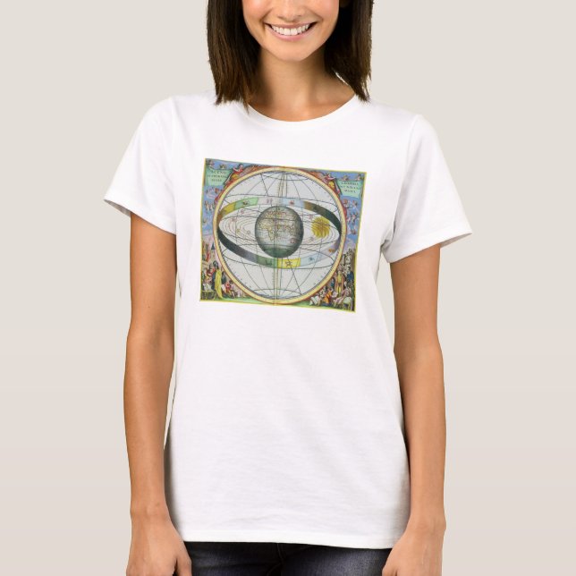 Camiseta Mapa das Constelações Cristãs, de "Os Celesti (Frente)