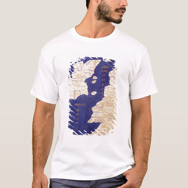 Camiseta Mapa das ilhas britânicas, 'de Geographia (Frente)