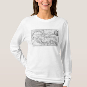 Camiseta Mapa das Índias Ocidentais