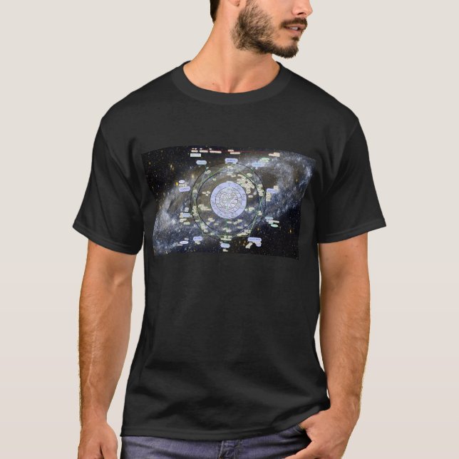 Camiseta Mapa de Andrômeda -- Starquest (Frente)