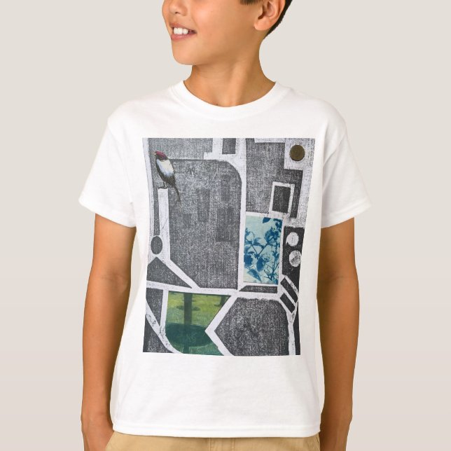 Camiseta Mapa de aves (Frente)