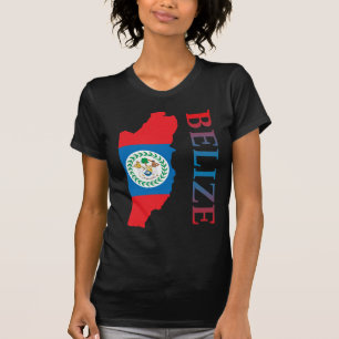 Camiseta Mapa de Belize