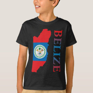 Camiseta Mapa de Belize