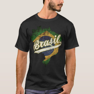 Camiseta Mapa de Brasil