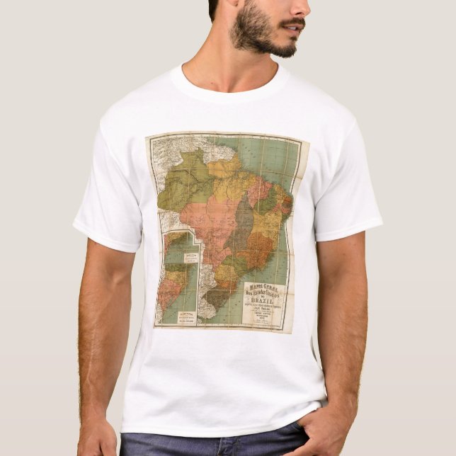 Camiseta Mapa de Brasil (Frente)