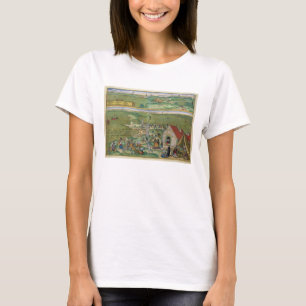 Camiseta Mapa de Cadiz, de "Civitates Orbis Terrarum" por G